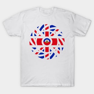 British Haitian Multinational Patriot Flag Series T-Shirt